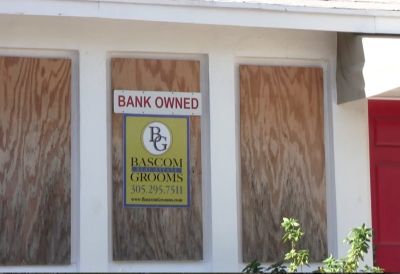 Foreclosures Down, But