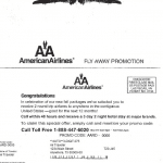 American Airlines says this is an example of a phishing letter using its logo.