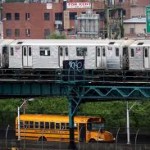 7 Train with School Bus