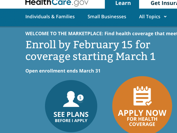 Get Health Insurance to Begin March 1st