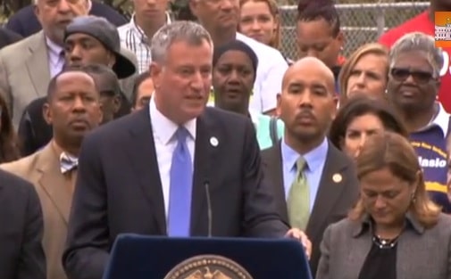 De Blasio Expands Living Wage