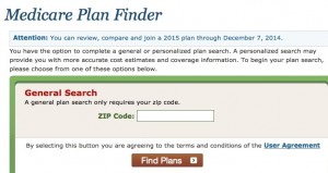 Medicare Plan Finder