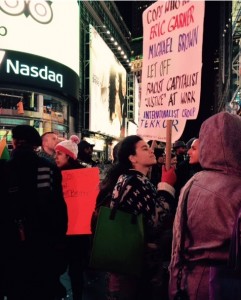 Garner Verdict Times Square Protest