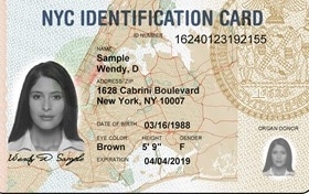 IDNYC Card