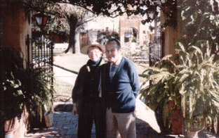 Jack and Clare Taylor in Lake Chapala, Mexico