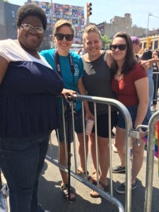 Group of Women at Gay Pride Parade
