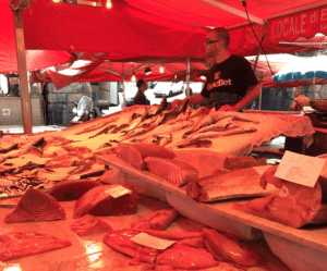 Fish Monger, Catania, Sicilia