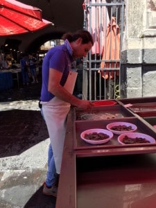 Mollusk Seller, Catania, Sicilia