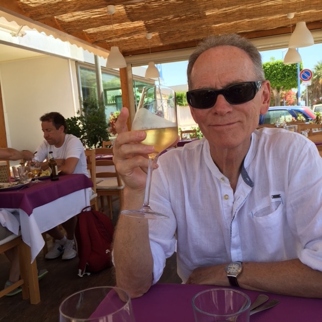 Nick Taylor at Trattoria Portobello San Leone, Sicily