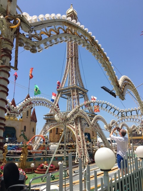 Amusement Park in San Leone, Agrigento, Sicily