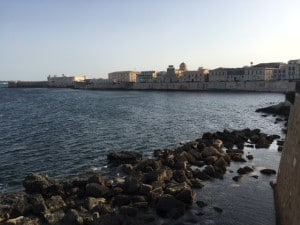 Ortigia, Sicily from the Sea