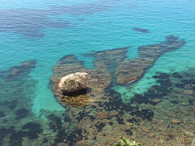 Sea and Coral at Sciacca, Sicily