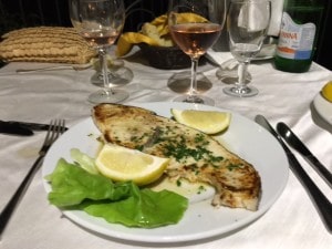 Grilled Swordfish La Terraza Scopella Sicily