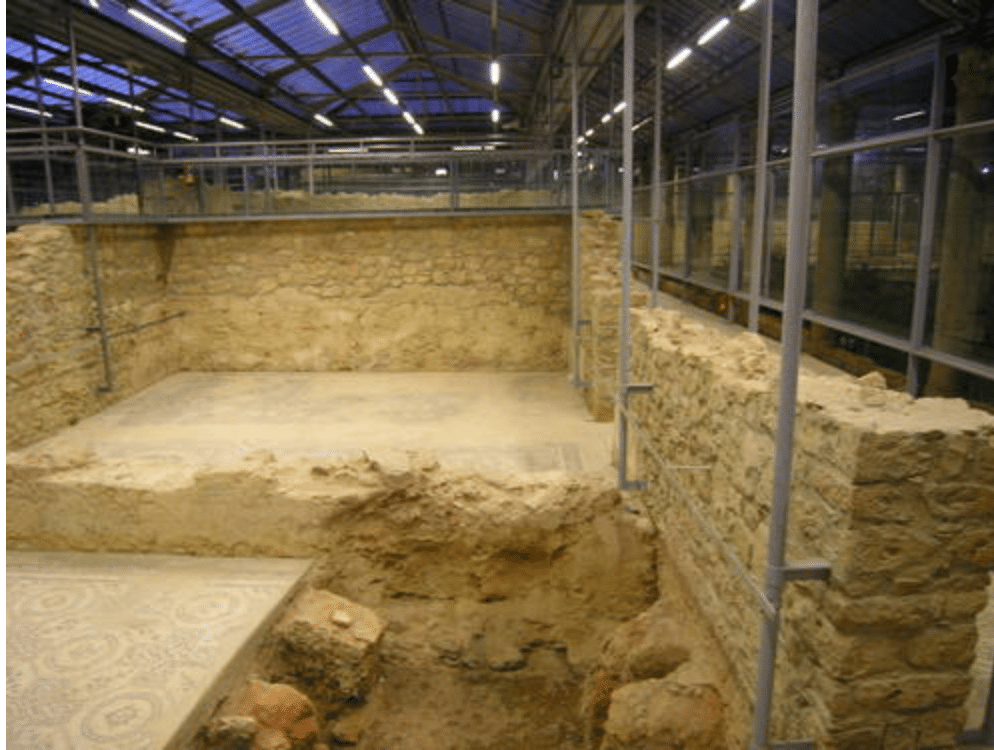 Latrine Area Villa Roman del Casale UNESCO Photo