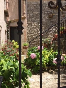 Private Courtyard in Erice Sicily