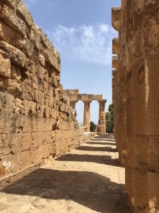 Temple at Selunite Sicily