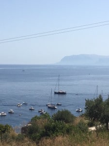 View of Golfo di Castellammare