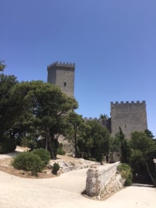 Walk to Castle Erice  Sicily