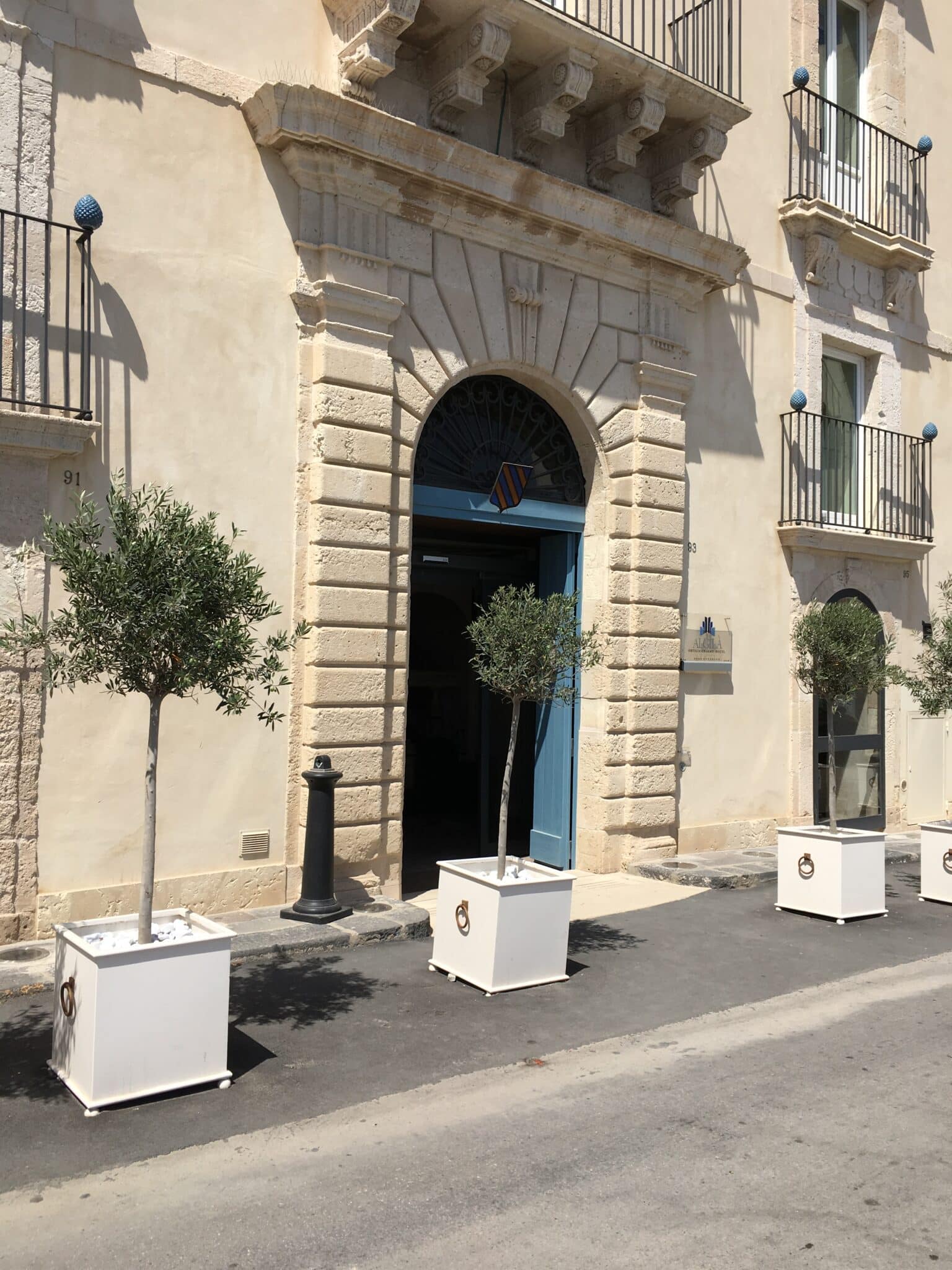Exterior of Hotel Algilà Ortigia Charme. Photo by ConsumerMojo.com.