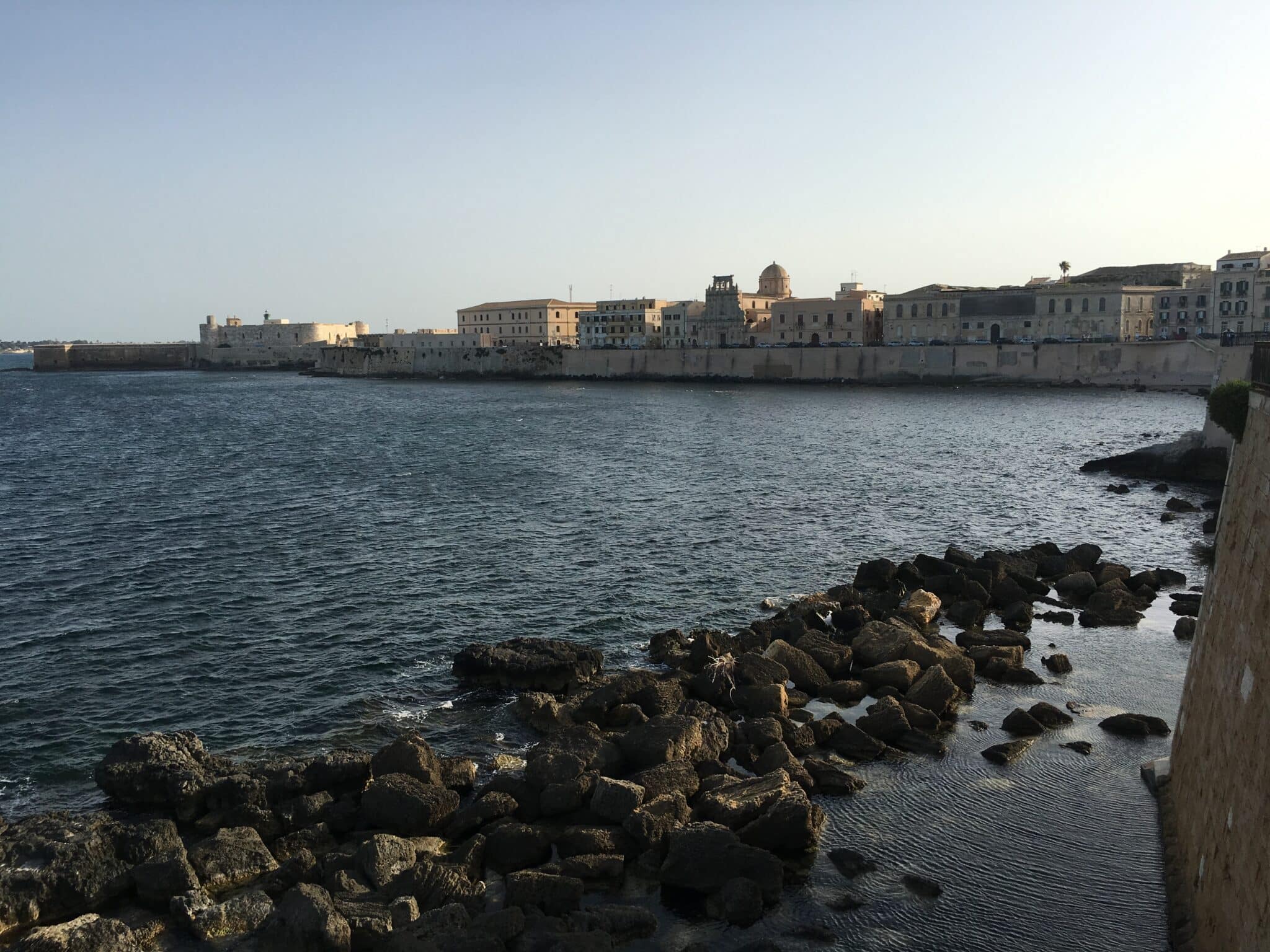 Seafront in Ortigia