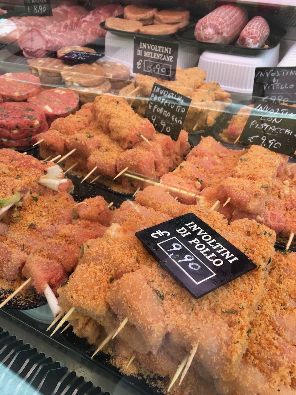 Involtini del pollo, Catania, Italy. Photo by ConsumerMojo.com.