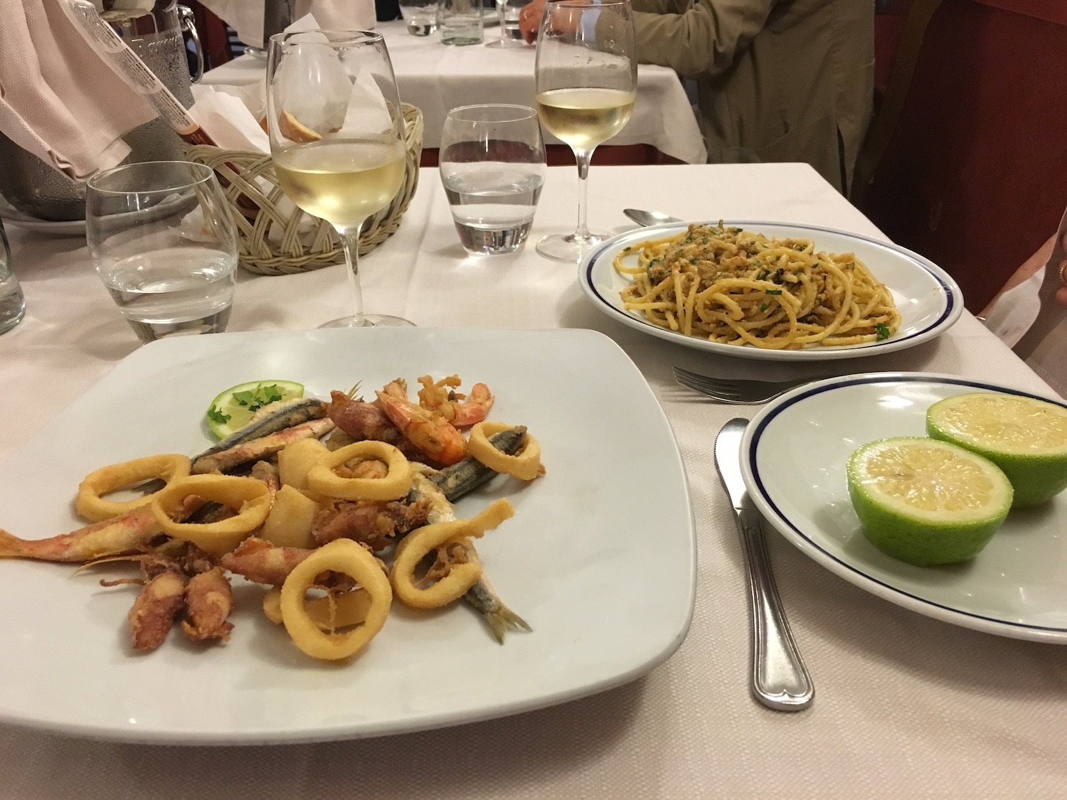 Red Mullet and Pasta with Bottarga, Catania. Photo by ConsumerMojo.com