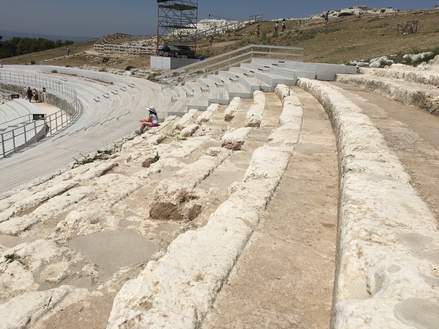 Seating at the Greek Theater of Syracusa. Photo by ConsumerMojo.com