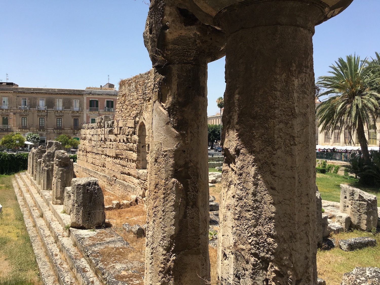 Temple of Apollo, Ortigia, Sicily. Photo by ConsumerMojo.com