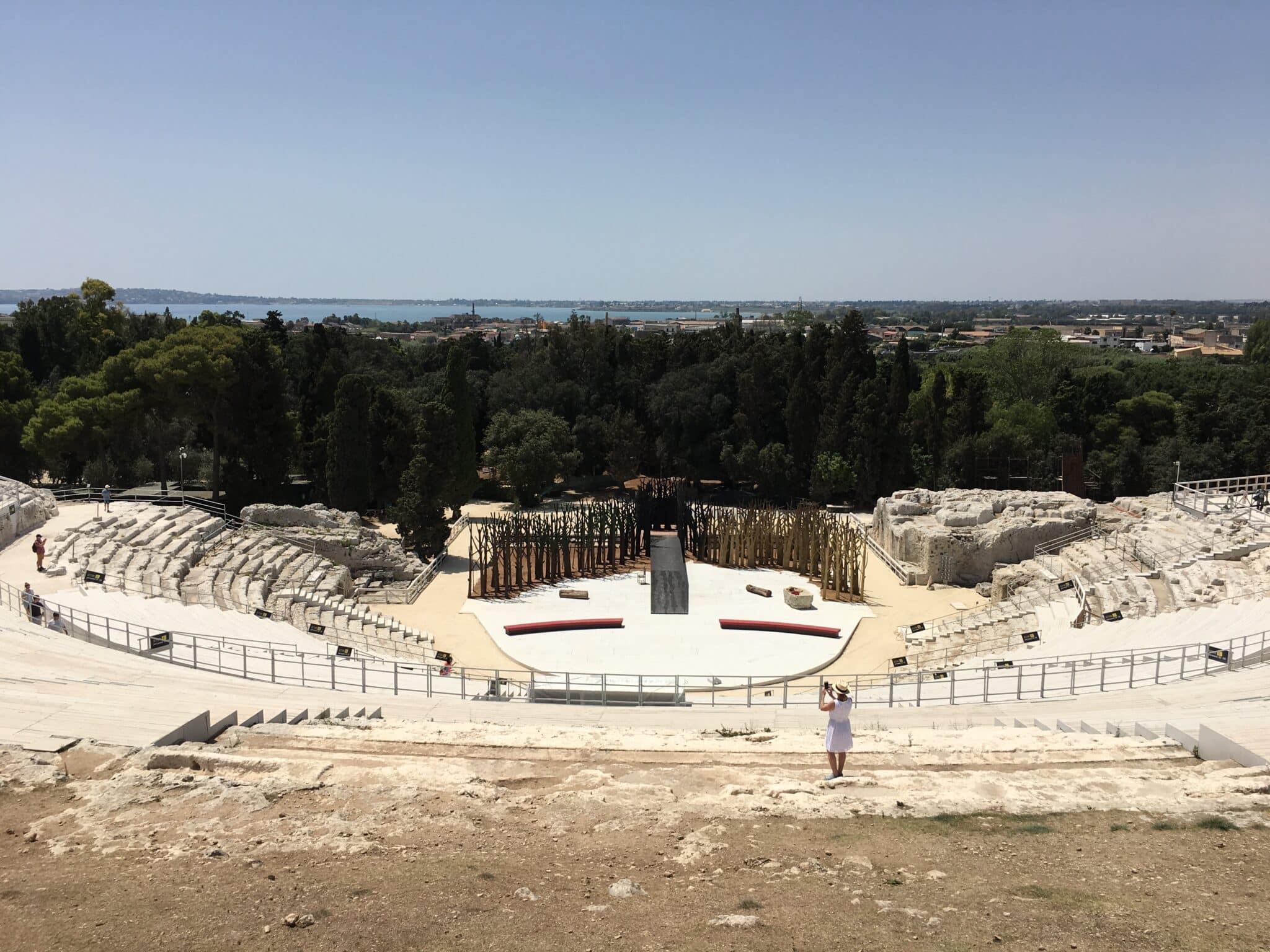 Greek theater in Syracuse, Sicily. Photo by ConsumerMojo.com.