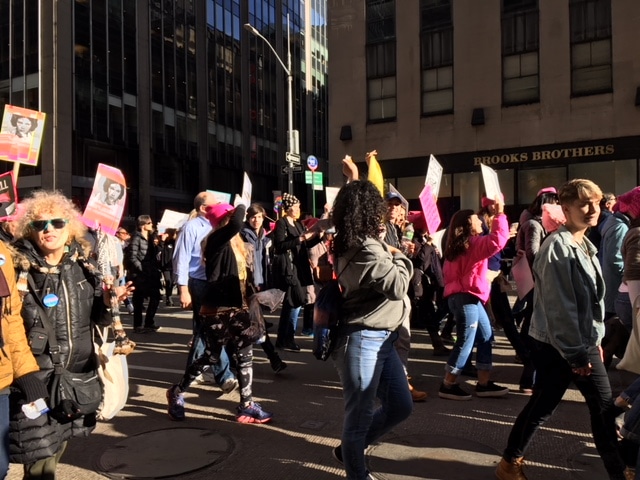 Women’s March Shows Solidarity