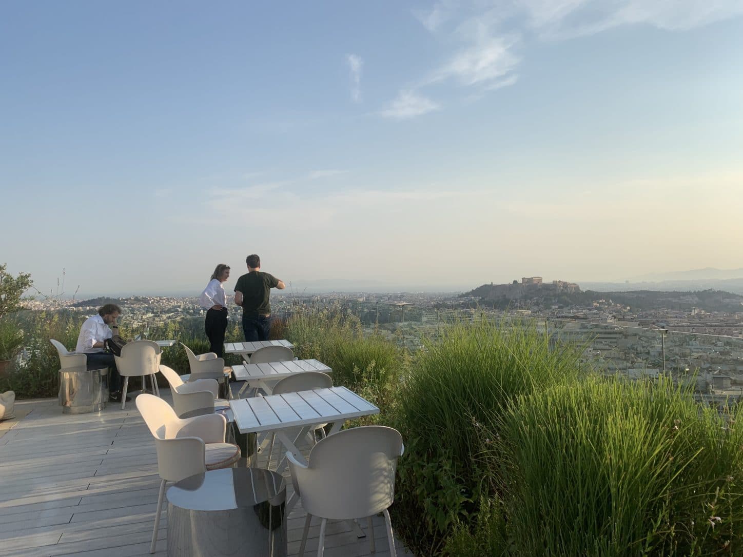 Terrace Bar at the St. George Lycabettus Hotel, Athens, Greece, Photo by ConsumerMojo.com