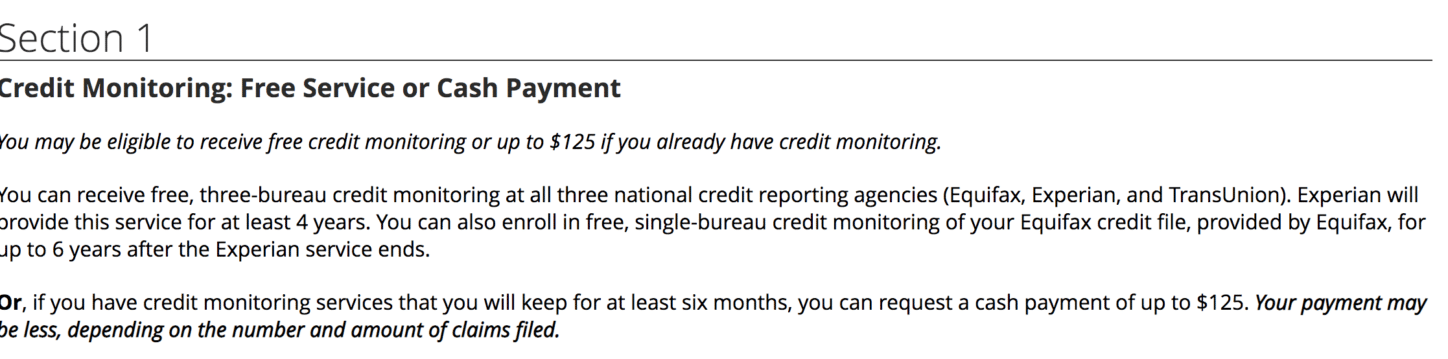 Why Take Equifax Settlement Credit Monitoring