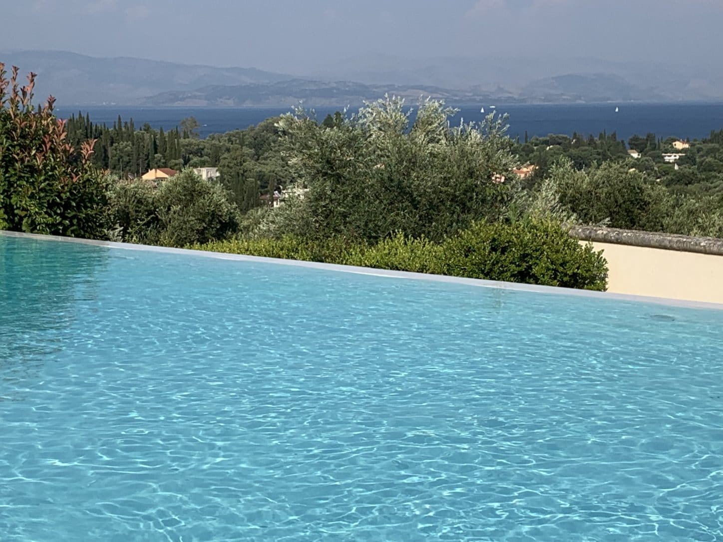 Three Days on Corfu, Infinity Pool at Castello di Vista