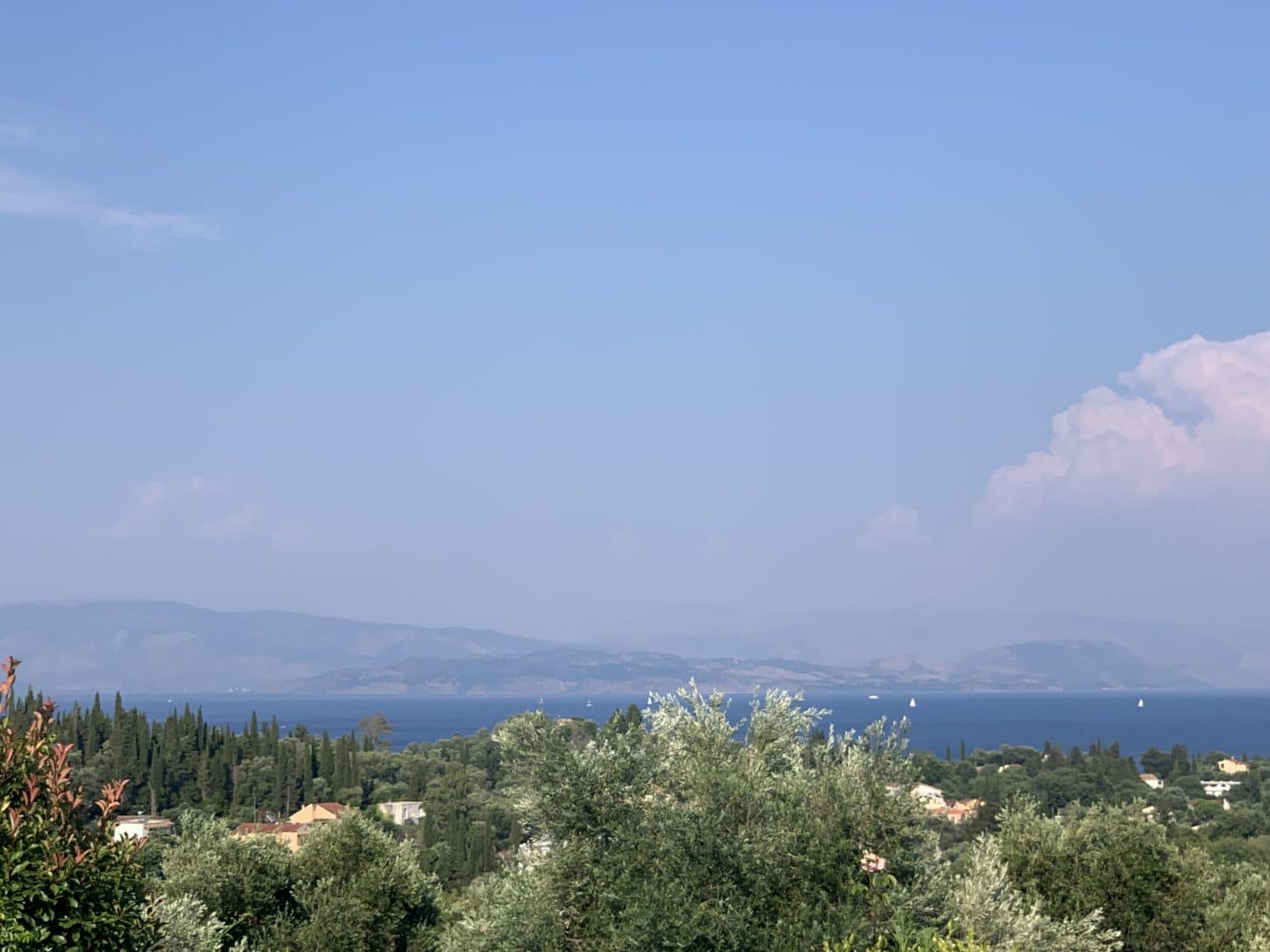 Three Days In Corfu, View from Castello di Vista Corfu Ferry Dock, Photo by ConsumerMojo.com