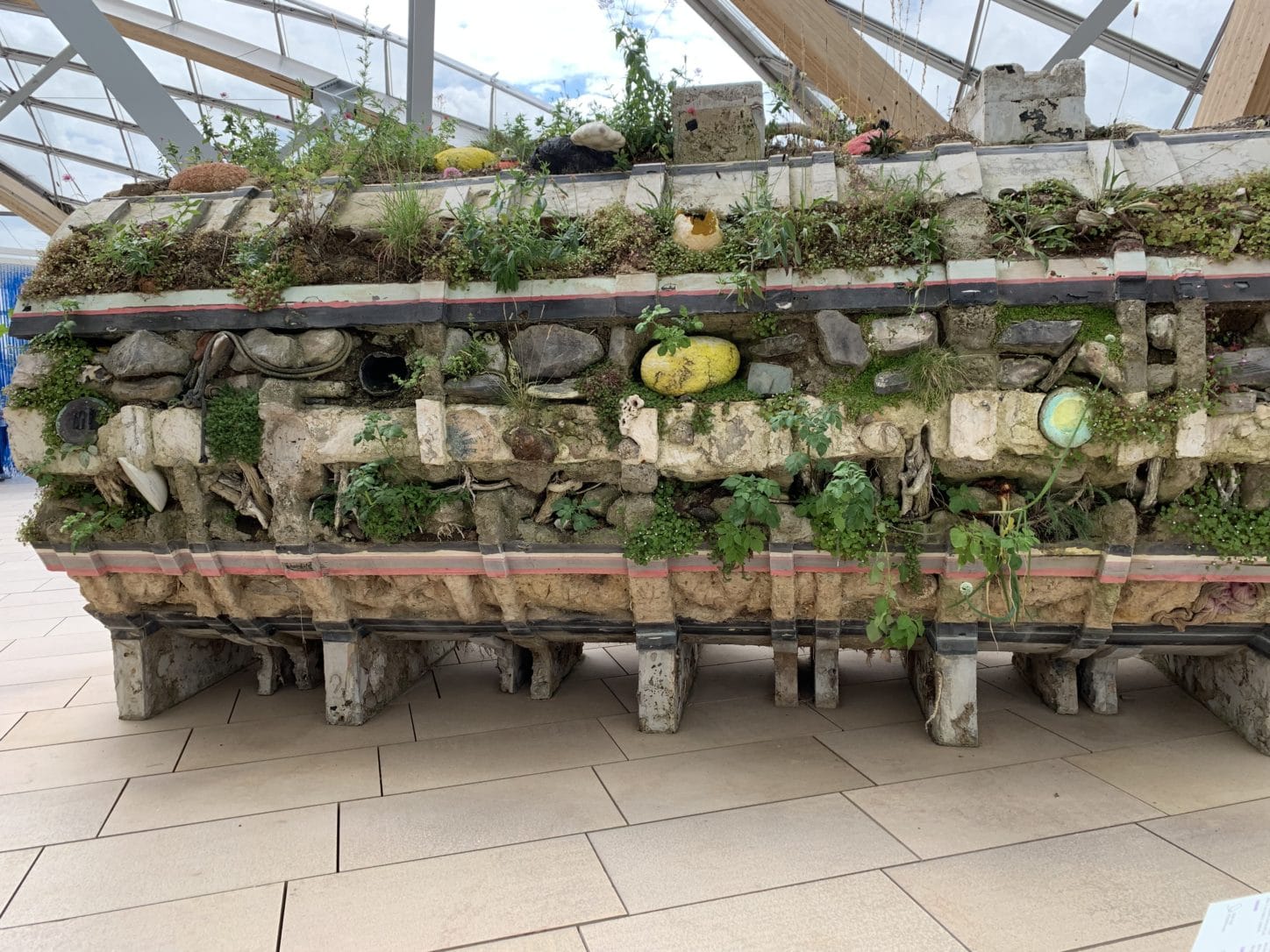 Living Sculpture by Adrián Villar Rojas, Foundation Louis Vuitton. Photo by ConsumerMojo.com