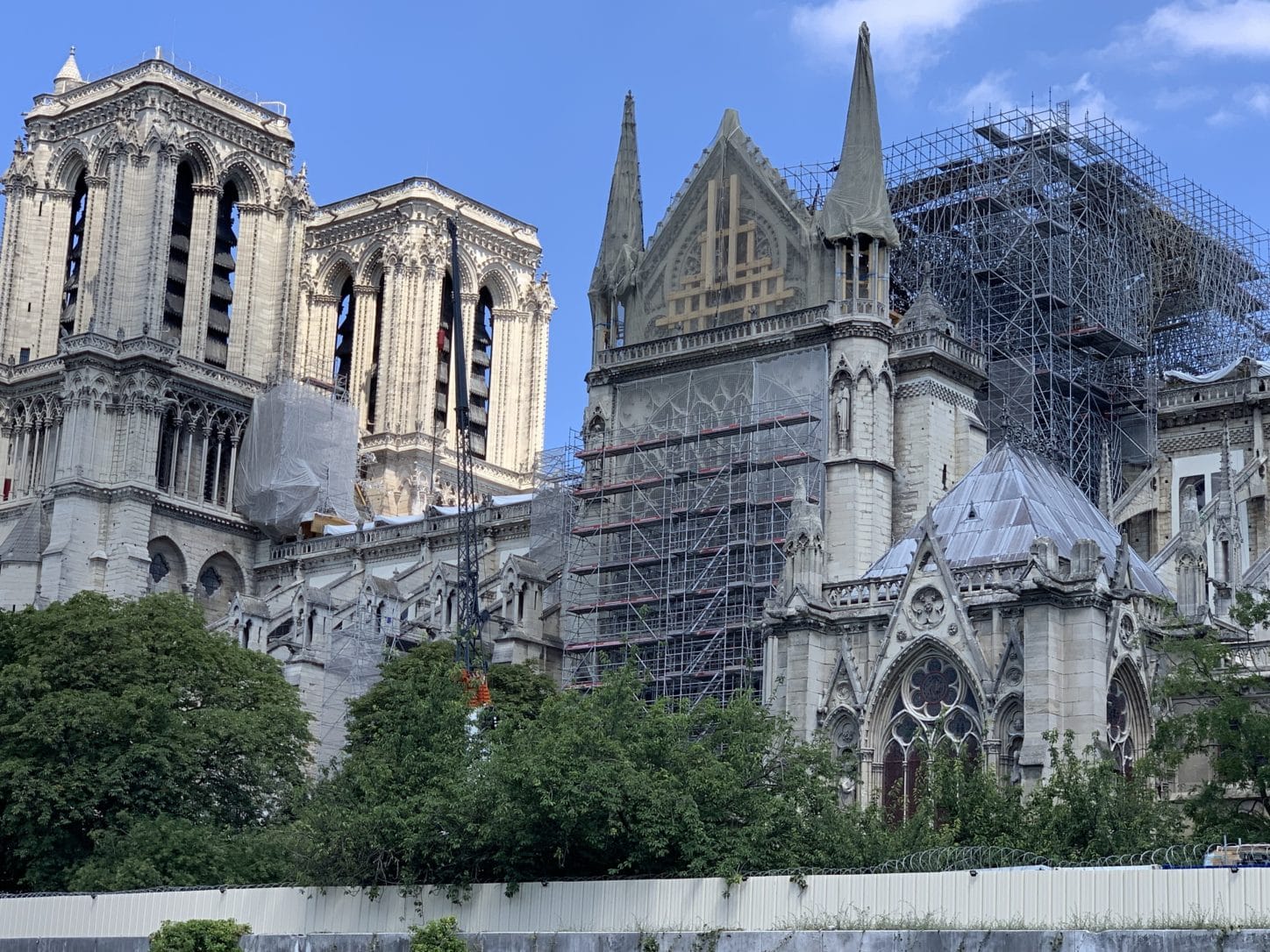 Notre Dame without it's spire, Paris, France, Photo by ConsumerMojo.com