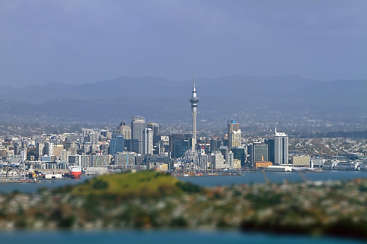 Auckland, New Zealand Skyline