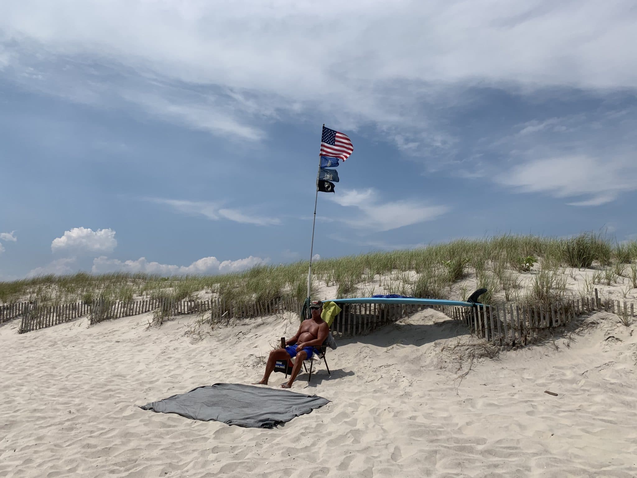 Baking in the sun at Robert Moses State Park. Photo by ConsumerMojo.com