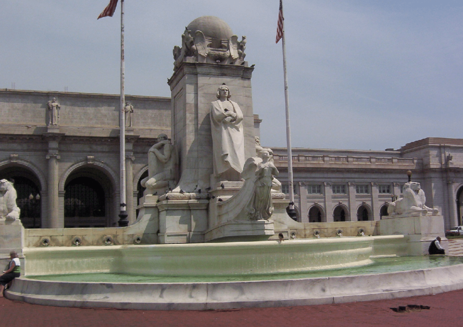 Christopher Columbus Statue, Union Station, Washington, D.C.