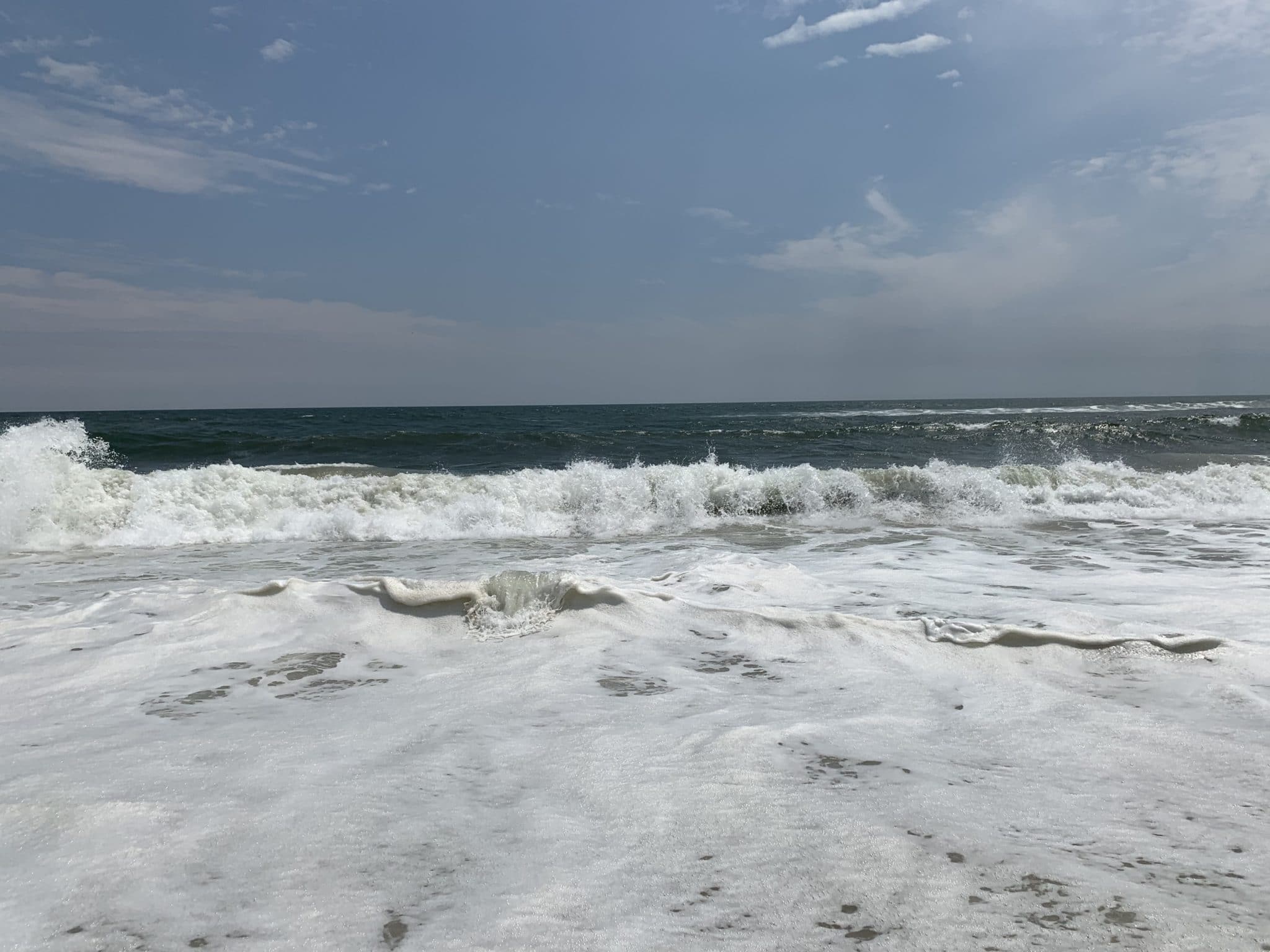 The Atlantic Ocean, Robert Moses State Park, Babylon, New York. Photo by ConsumerMojo.com