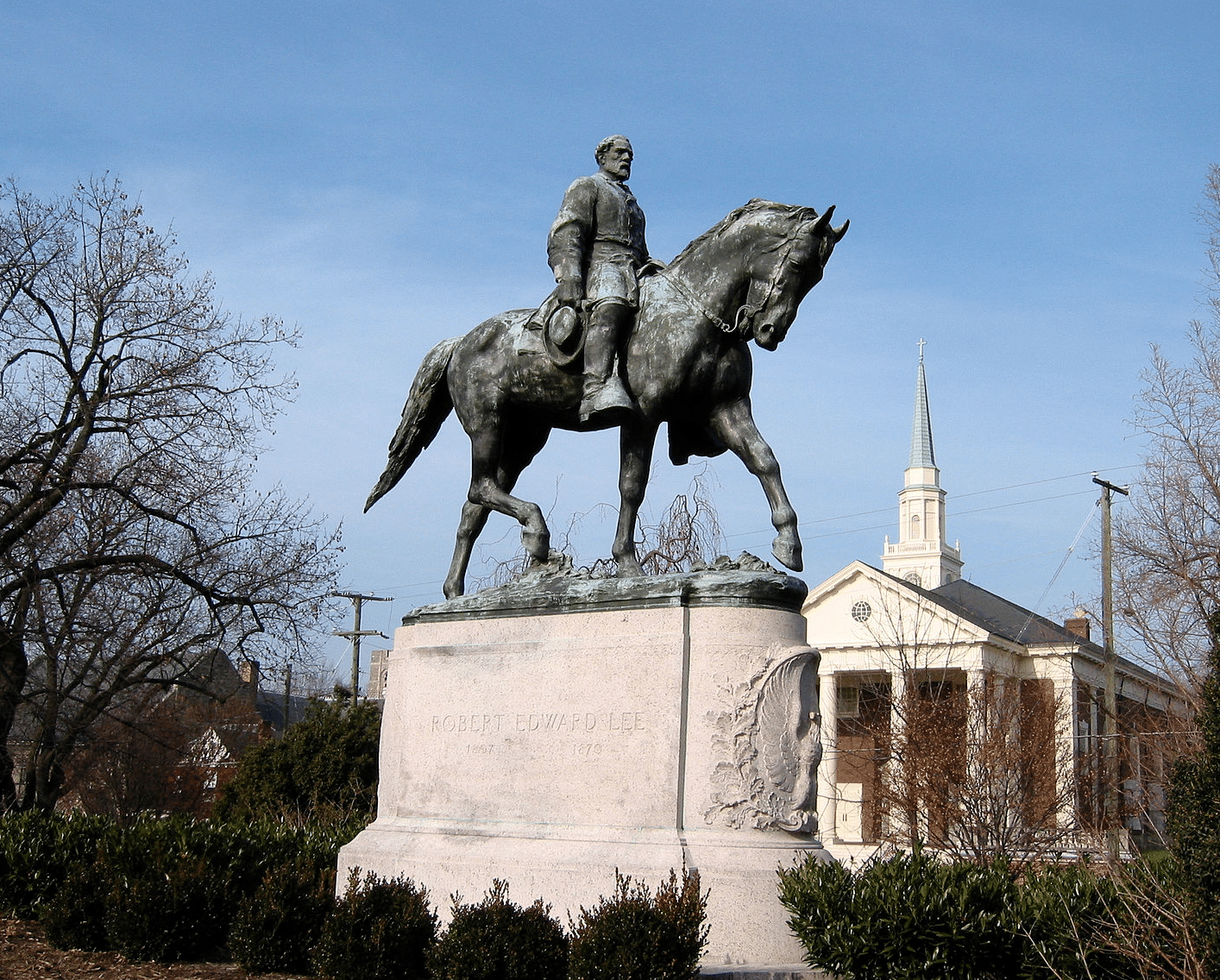Robert E. Lee, Charlottesville, Virginia. Public Domain photo.