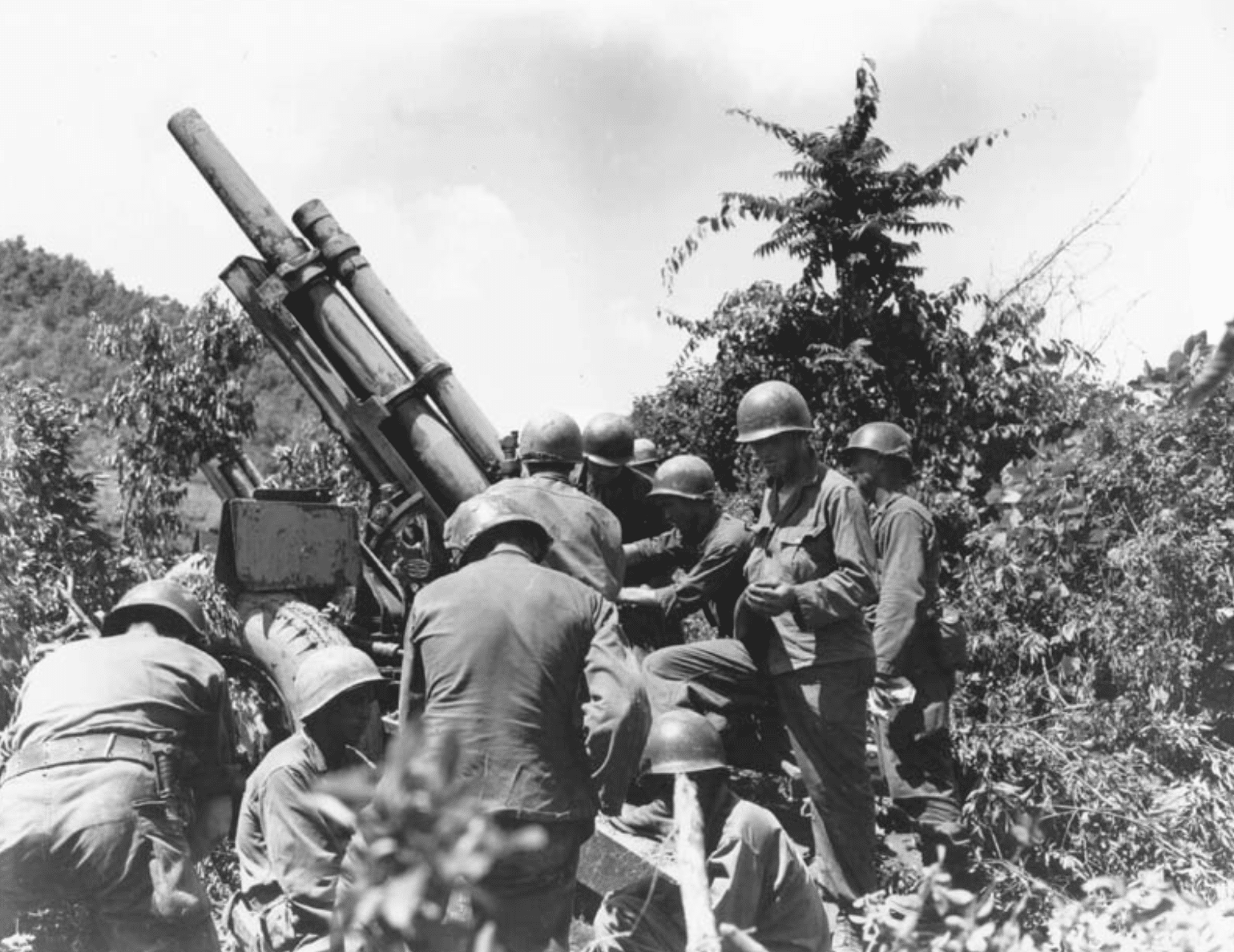 Korean War 1950. U.S. Military Photo