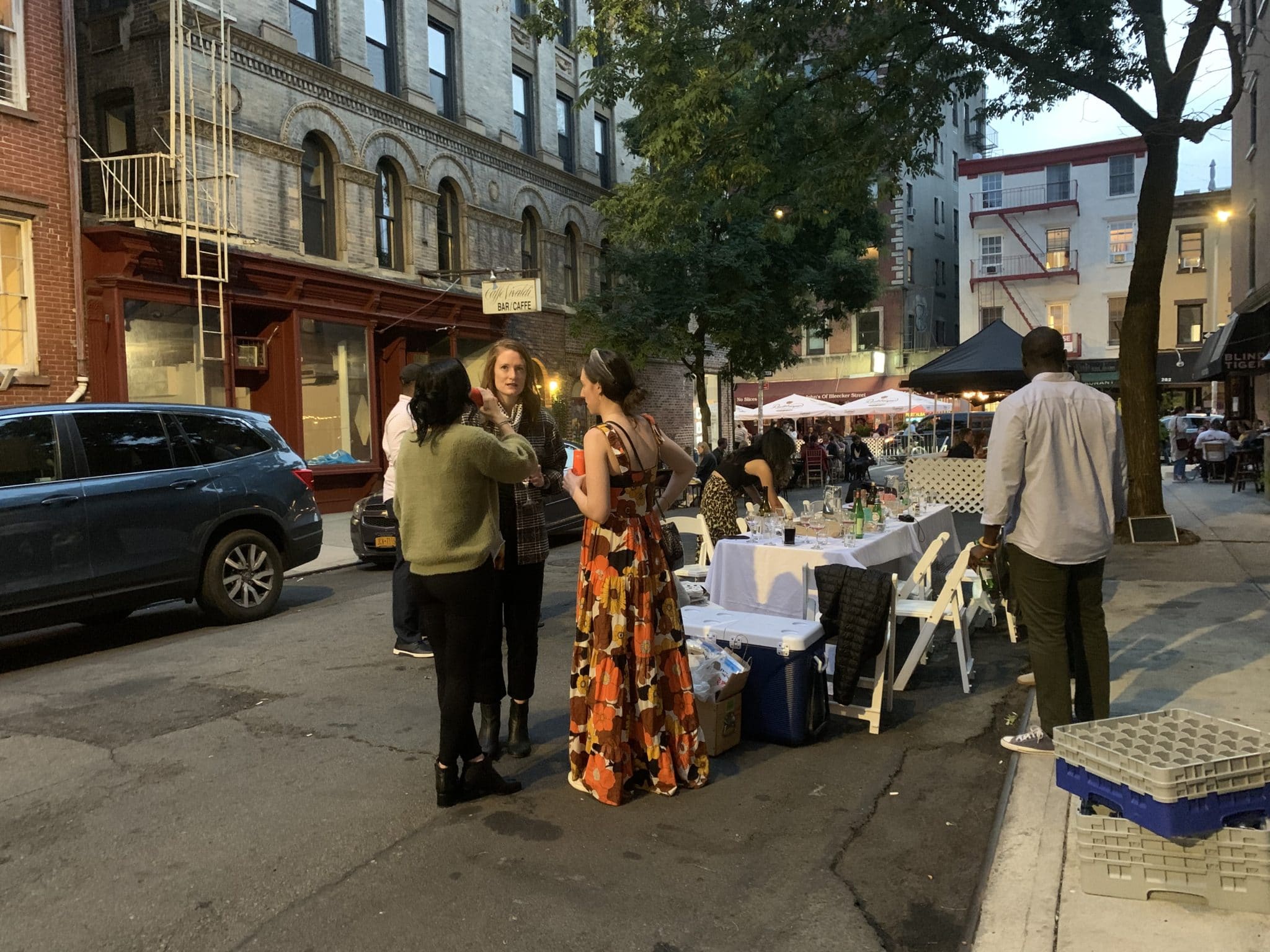 Dinner Party on the Street