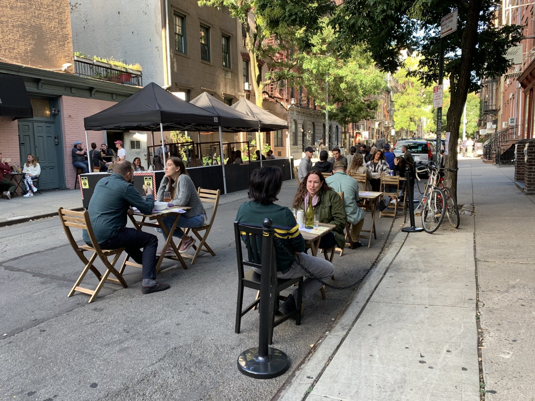 Outdoor dining