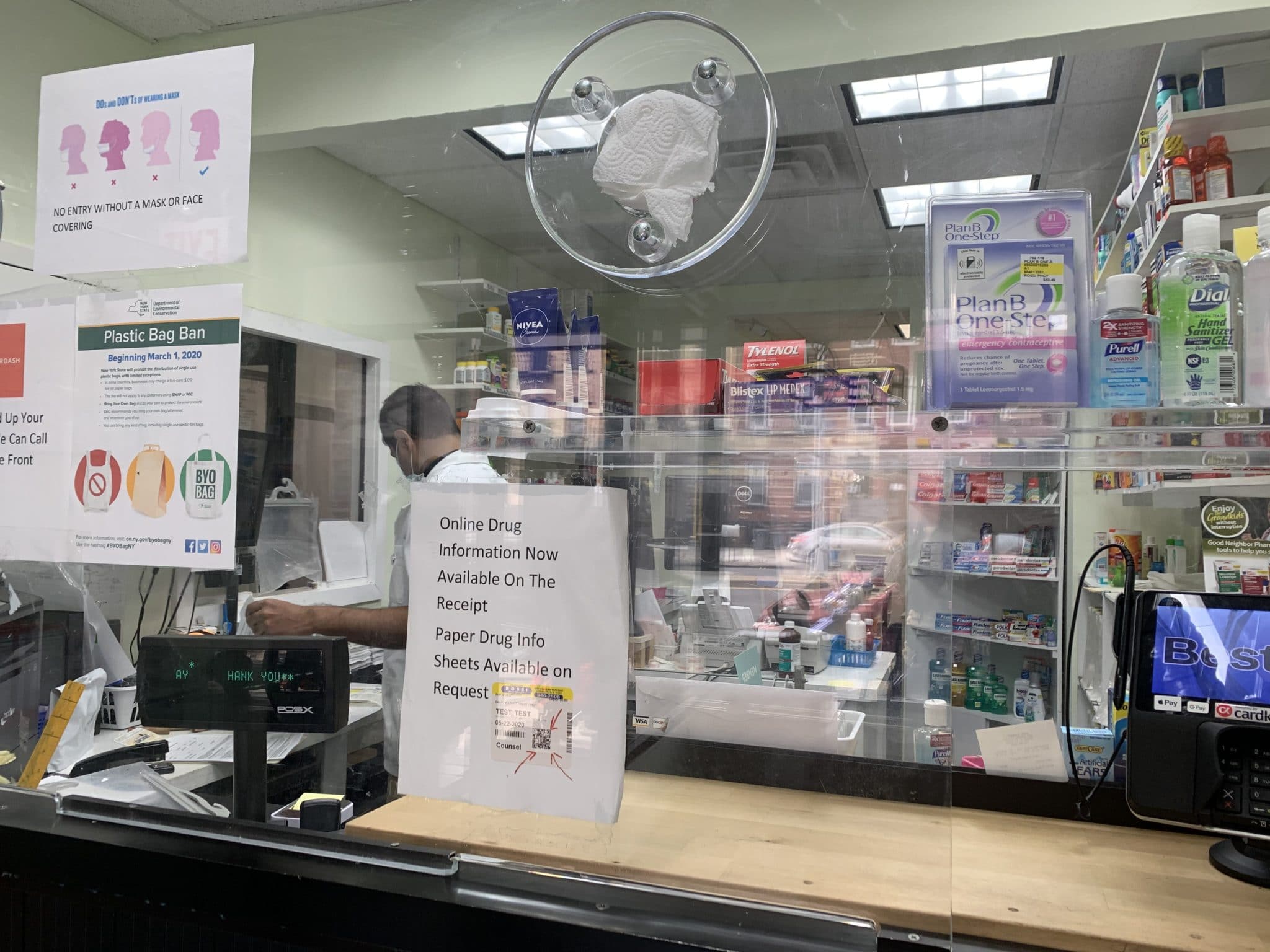 Interior Rossi Pharmacy. Photo by ConsumerMojo.com