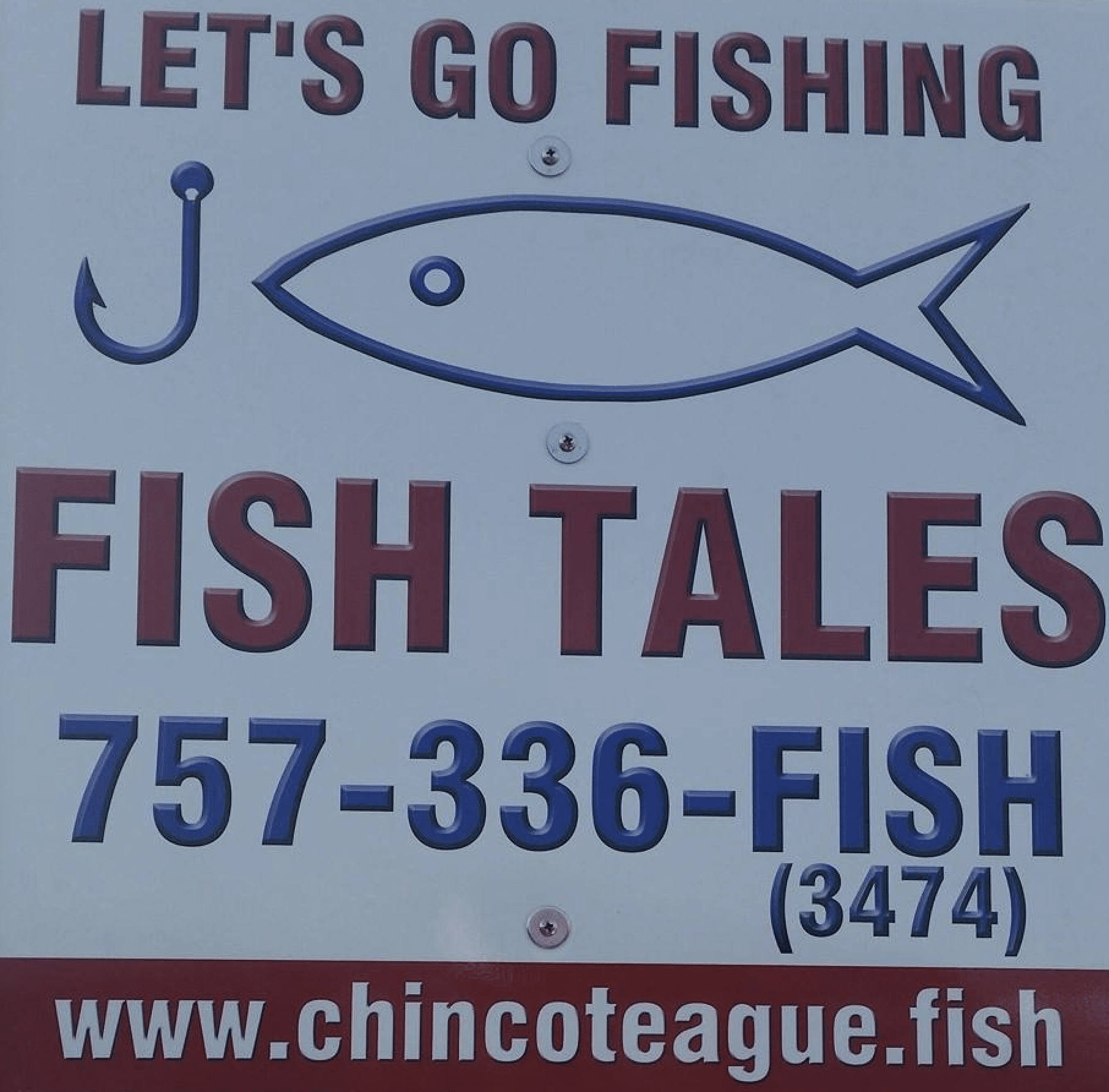 Fish Tales Sign