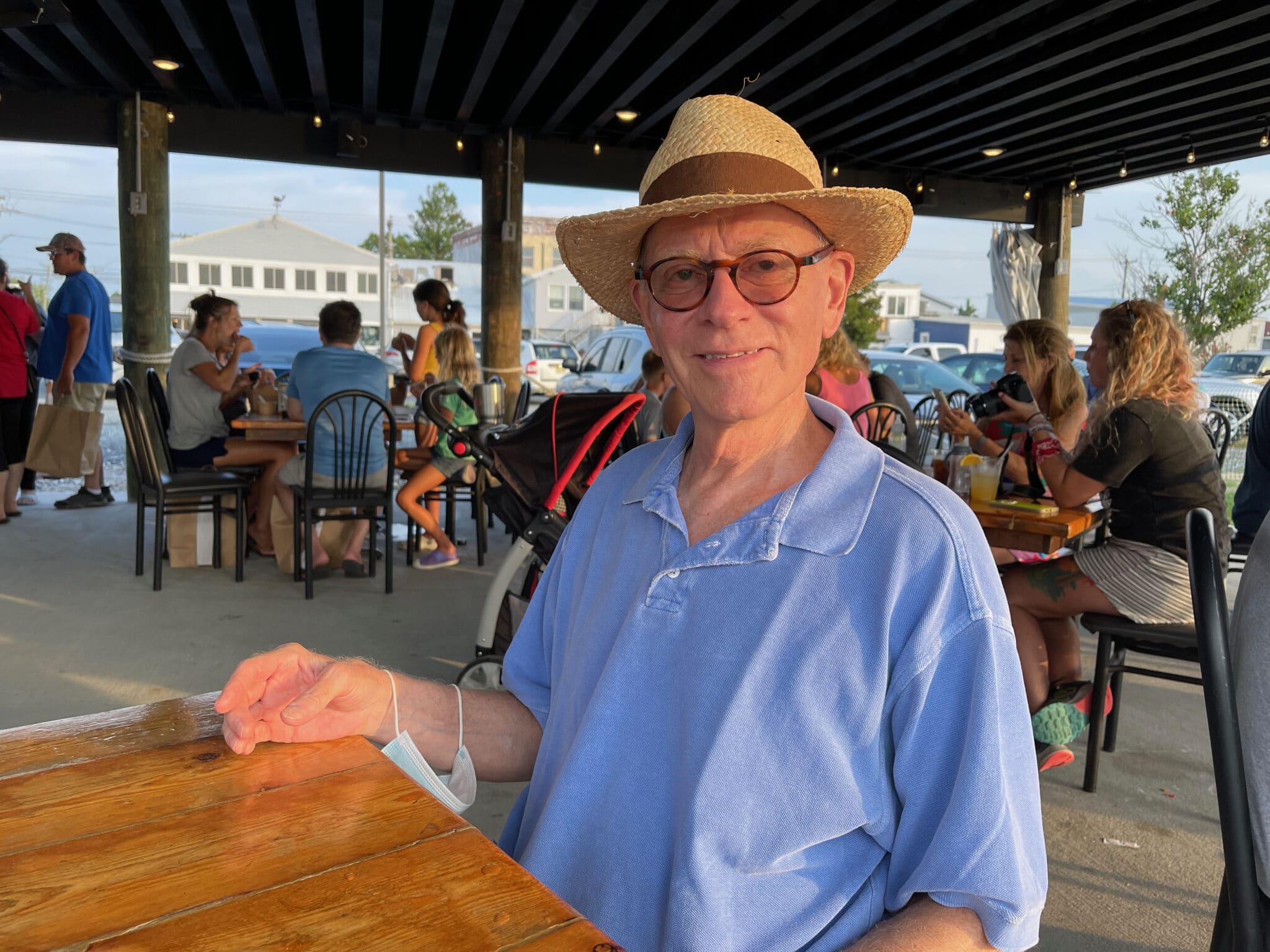 Nick Taylor at Don's in Chincoteague, Virginia