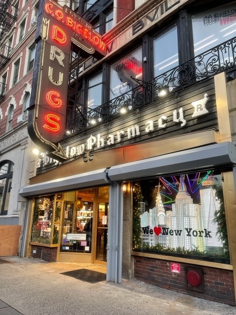 Bigelow Pharmacy in Greenwich VillageBigelow Pharmacy in Greenwich Village,Photo by ConsumerMojo.com