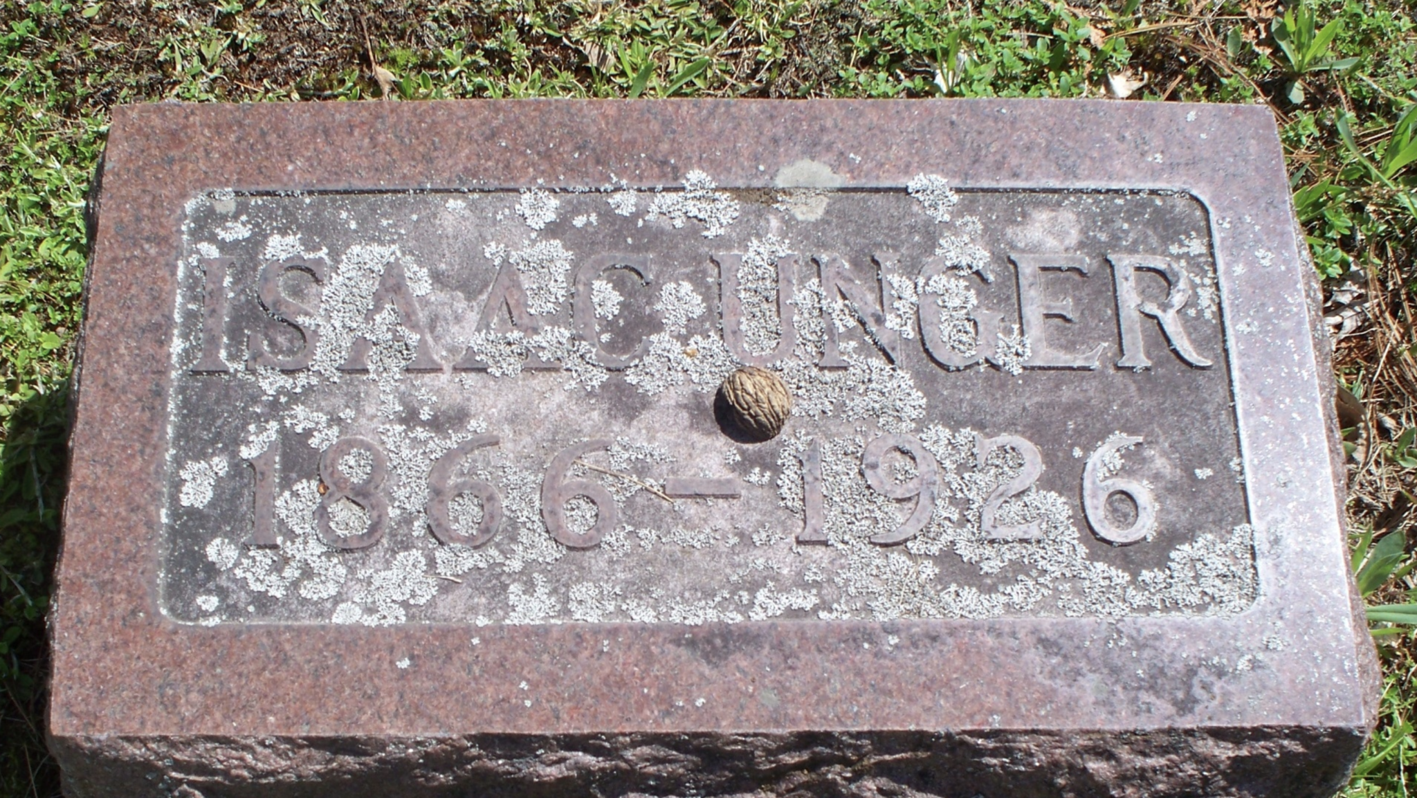 Issac Solomon Unger grave