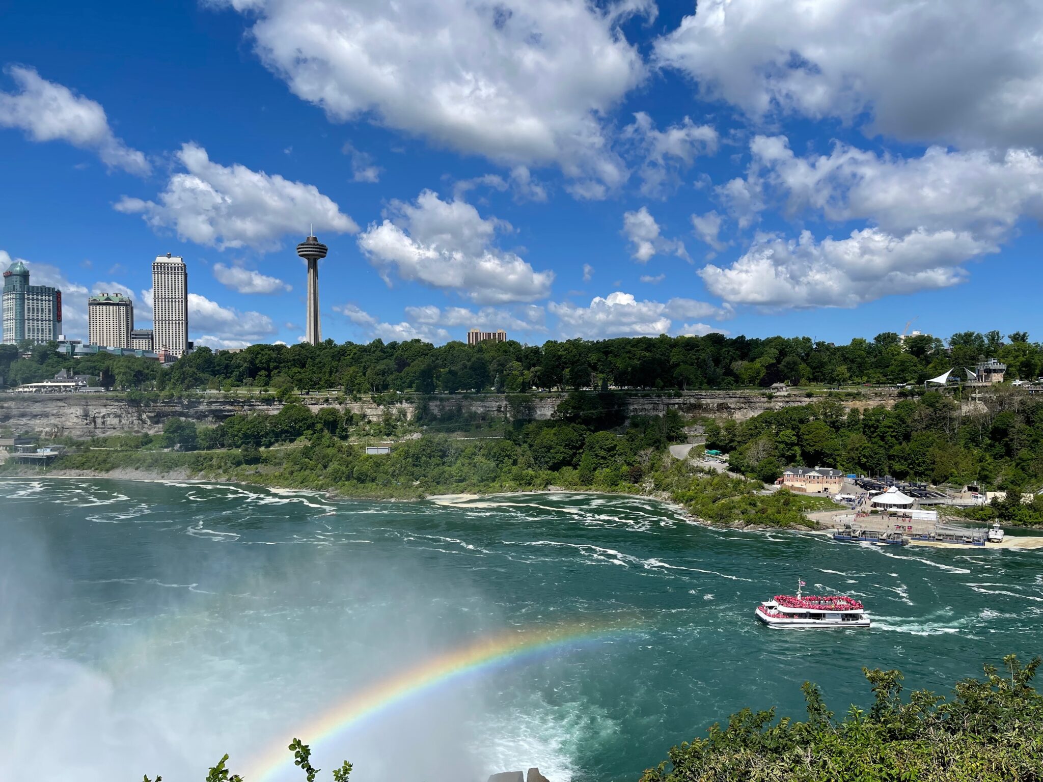 Rainbow at Niagara Falls